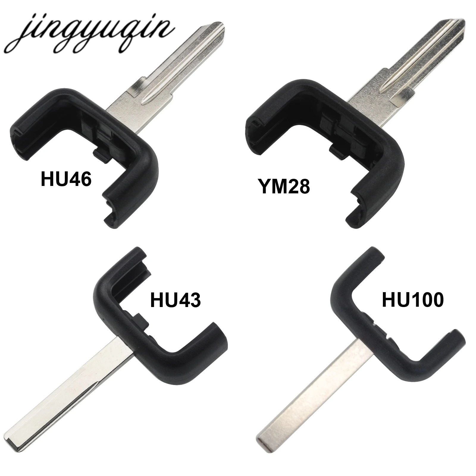 Заготовка ключа jingyuqin для Vauxhall, Opel, Vectra, Astra, Zafira, корпус дистанционного ключа HU46 /YM28 /HU43 /HU100 Заготовка ключа jingyuqin для Vauxhall, Opel, Vectra, Astra, Zafira, корпус дистанционного ключа HU46 /YM28 /HU43 /HU100