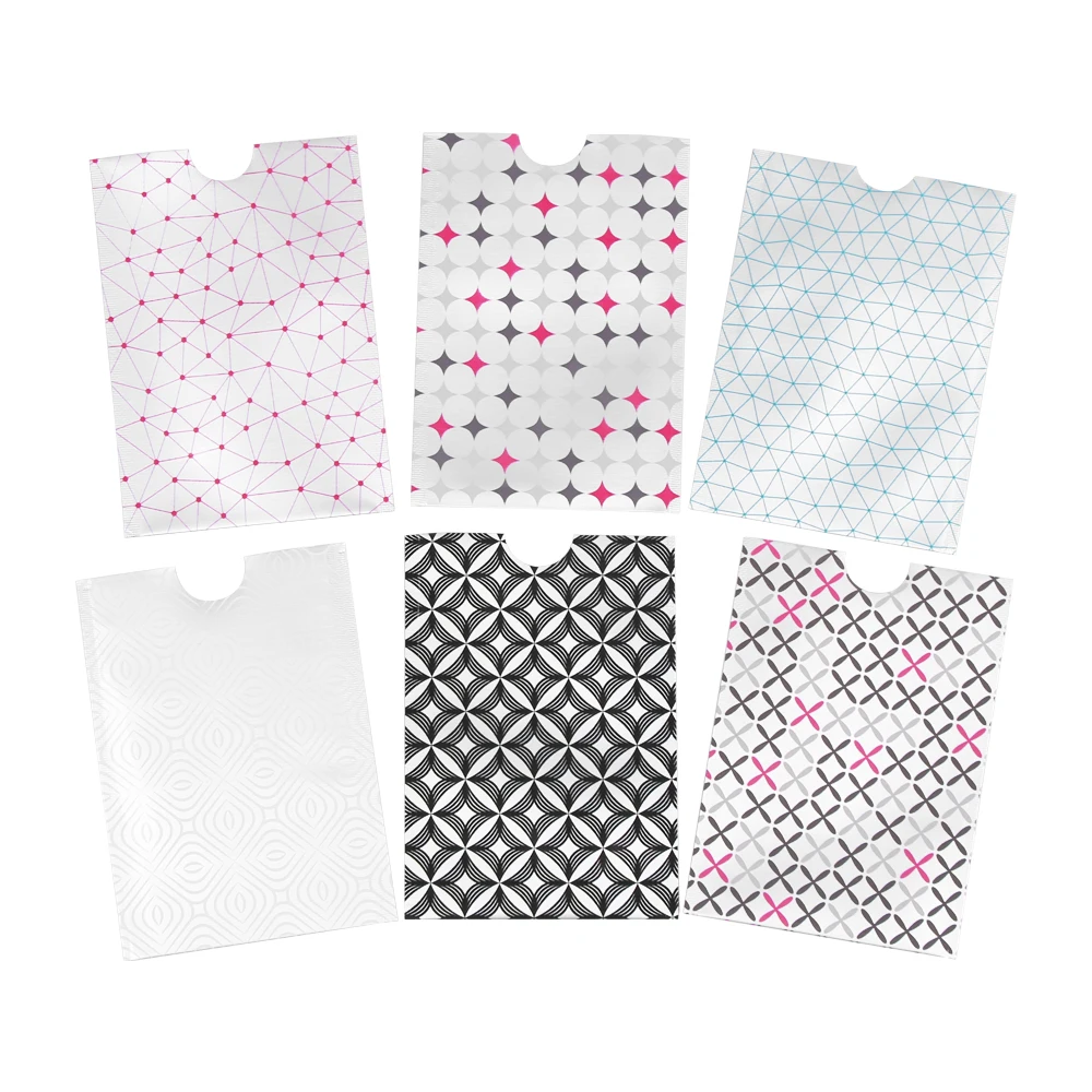 10 шт Анти кражи Rfid карты защита считать банковскую карту чехол металлический