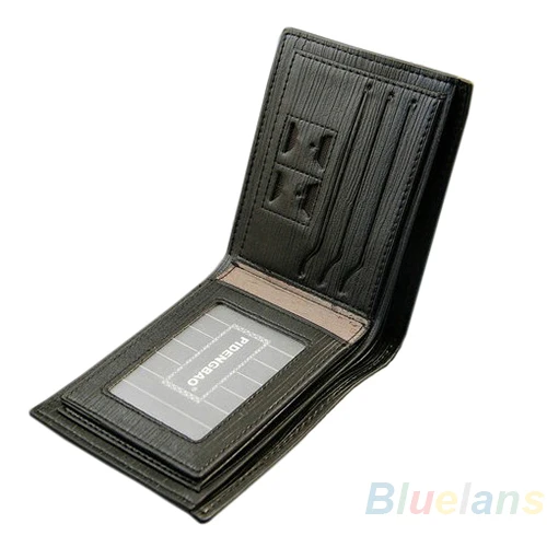 Роскошный брендовый Короткий Мужской кошелек из искусственной кожи мужской мини