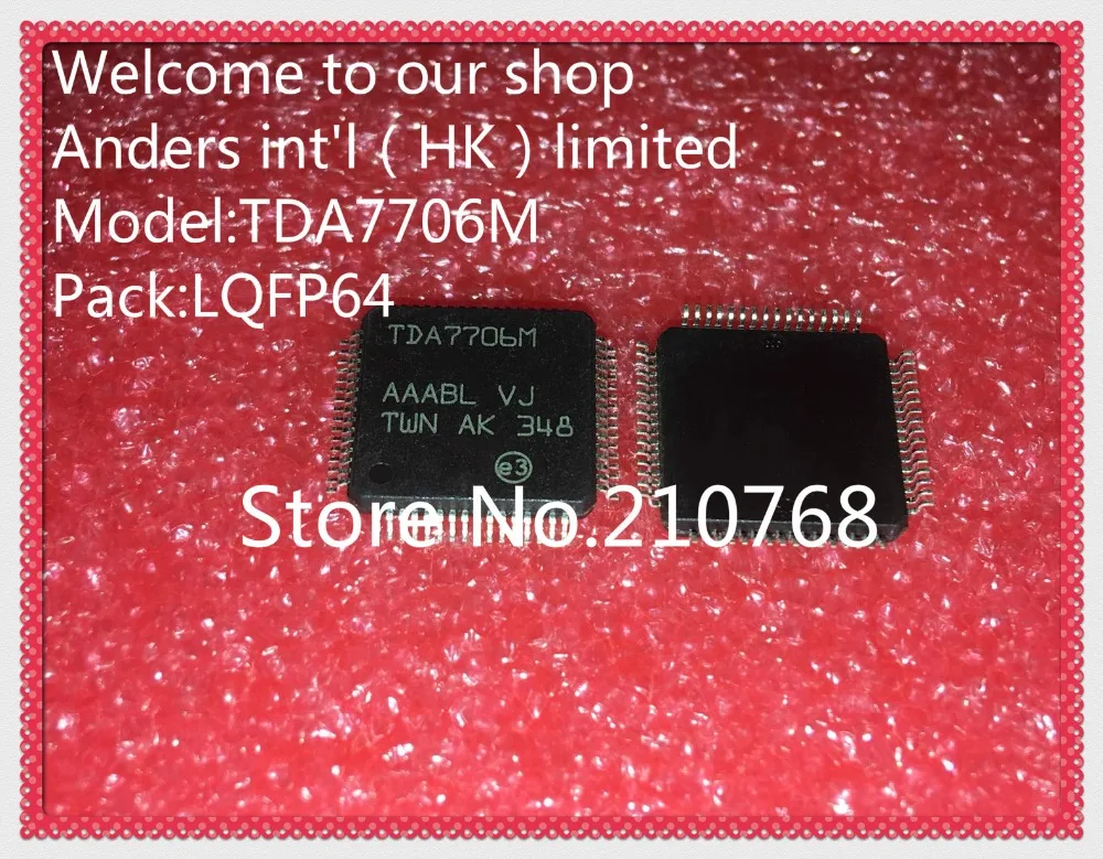 5 шт./лот TDA7706M IC тюнер AM/FM HIT2 HD 64LQFP|new helicopter|new flatwarenew animal crossing games |