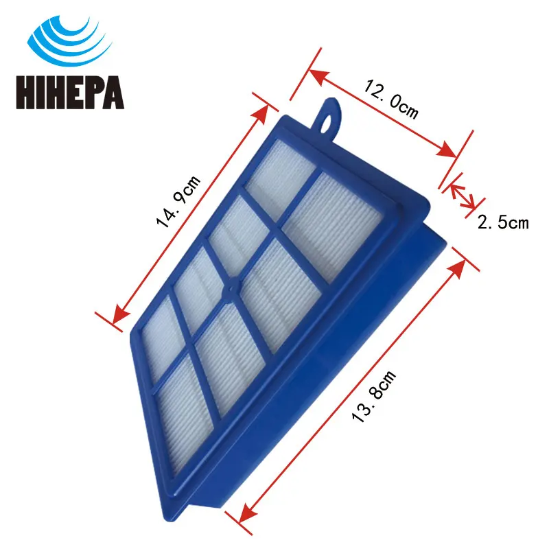 2 шт. Замена H12 HEPA фильтры для PHILIPS FC8031 и Электролюкс EFH12W AEF12W EL012B EL012W EL7001A фильтры вакуумных частей