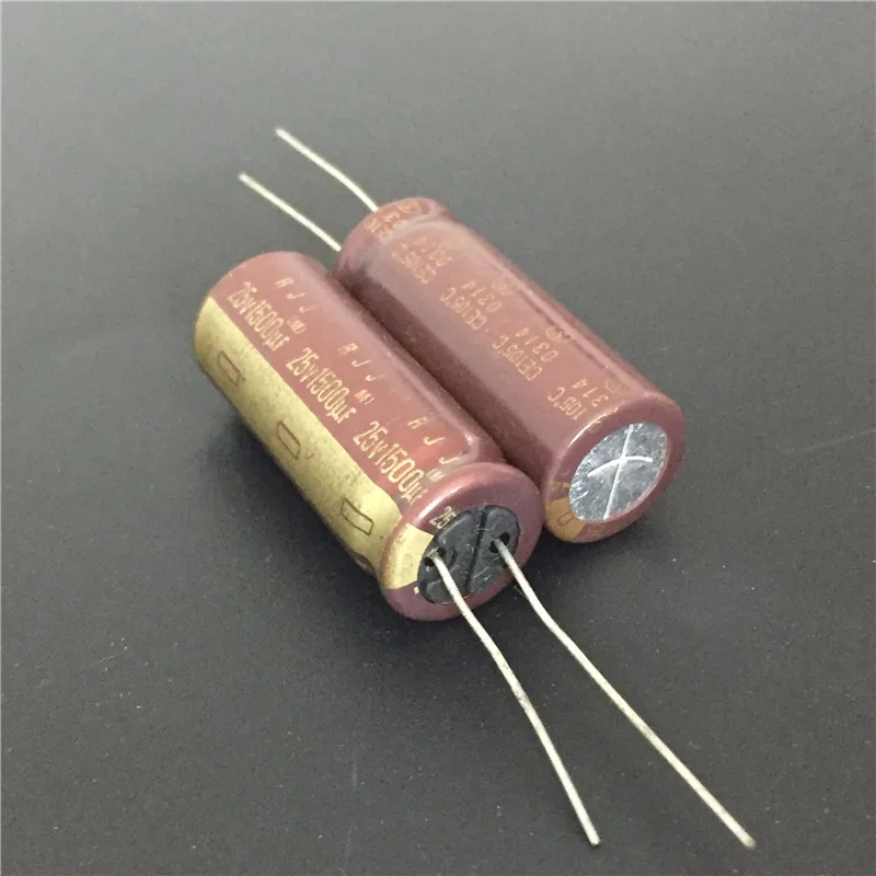 5 шт. 1500 мкФ 25V ELNA Япония RJJ серия 12 5x30 мм низкое сопротивление высокая надежность