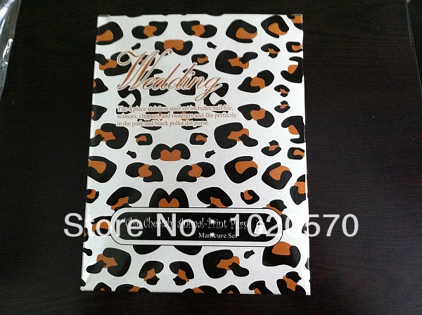 100 компл./лот свадебный душ сувениры &quotшикарный Гепард&quot с животным принтом