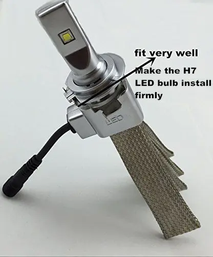H7 LED металлический зажим фиксатор адаптер держатель лампы для BMW X5 AUDI A3 A4