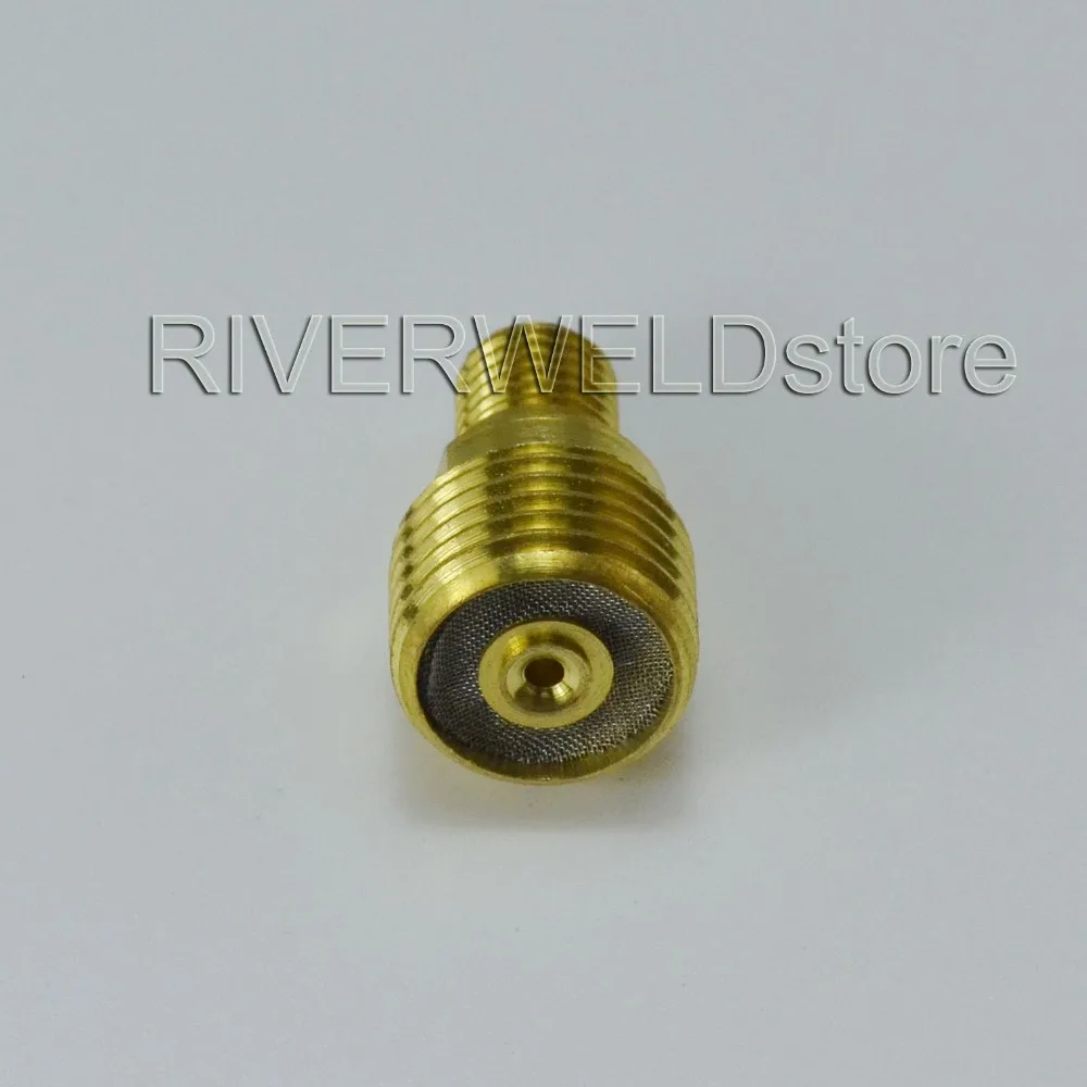 45V43 1/16 &quot1 6 мм корпус цанги газовой линзы для горелки TIG SR DB WP 9 20 24 25 Series