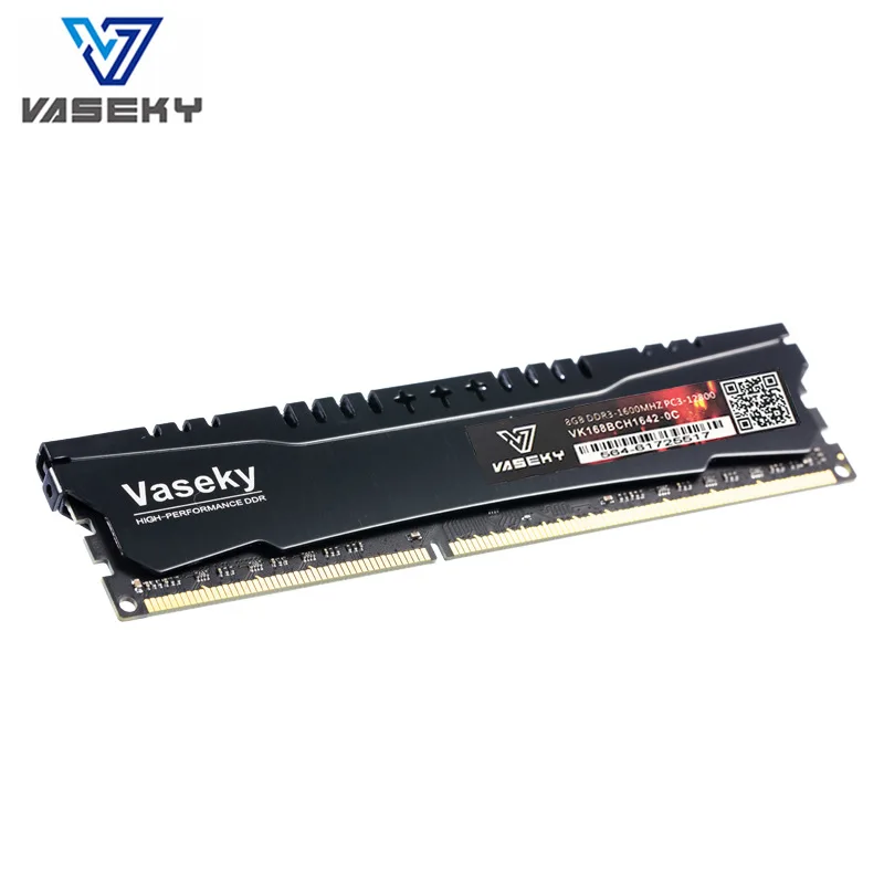 Vaseky 8GB Desktop Memory DDR3 1600Mhz Computer Memoria Module 8G 1600 PC RAM 240pin BGA | Компьютеры и офис