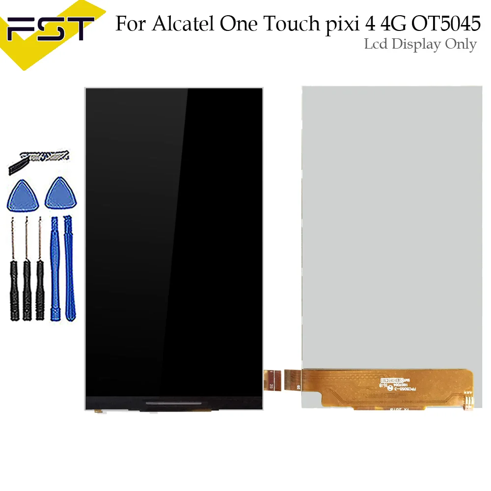 ЖК-дисплей для Alcatel One Touch pixi 4 4G 5045 OT5045 5045A 5045D только запасные части + Инструменты |