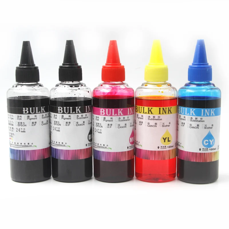 Краситель для принтера Canon PGI 650 CLI 651 PIXMA IP7260 IP8760 MG5460 MG5560 MG6360 MG6460 MG7160 IX6860 MX726