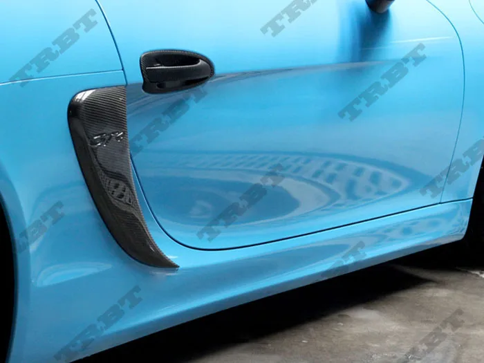 Cayman углеродного волокна боковые вентиляционные 981 Air Vent CF воздуховодов