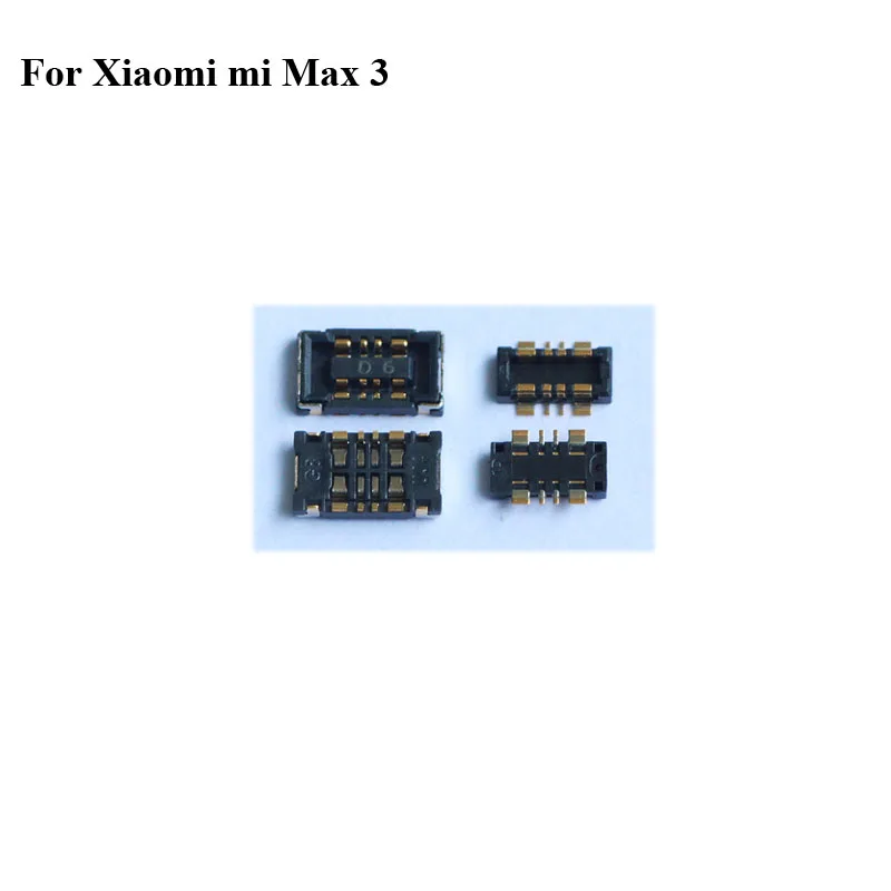 

5 шт. Новинка для xiaomi mi Max 3 Внутренний FPC Разъем Держатель аккумулятора зажим контактная замена на материнской плате для xiaomi miMax 3 max3
