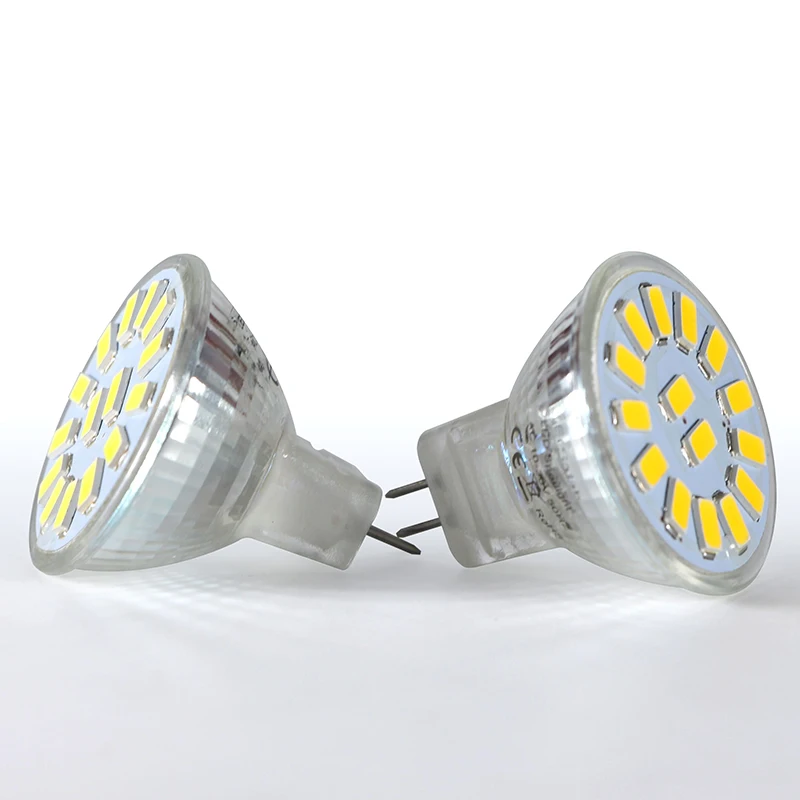 Joneaz 1X ampoule светодиодный прожектор лампа MR11 4 Вт Ac Dc 12 24 вольт smd 5730 15 светодиодов 450