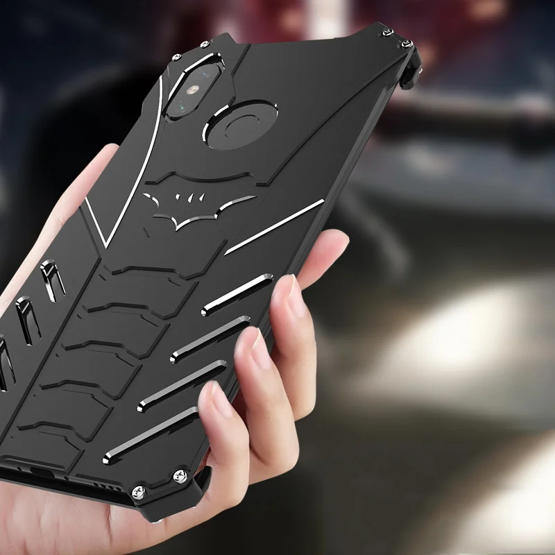 Роскошный металлический алюминиевый чехол для Xiaomi mi Max 3 Marvel с элементами Бэтмена, жесткий защитный чехол для Xiaomi mi Max 3/mi Max3 чехол