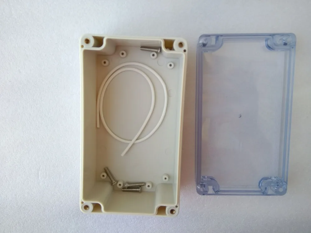 Прозрачная пластиковая Водонепроницаемая оболочка 158*90*60 мм|enclosure waterproof|enclosure