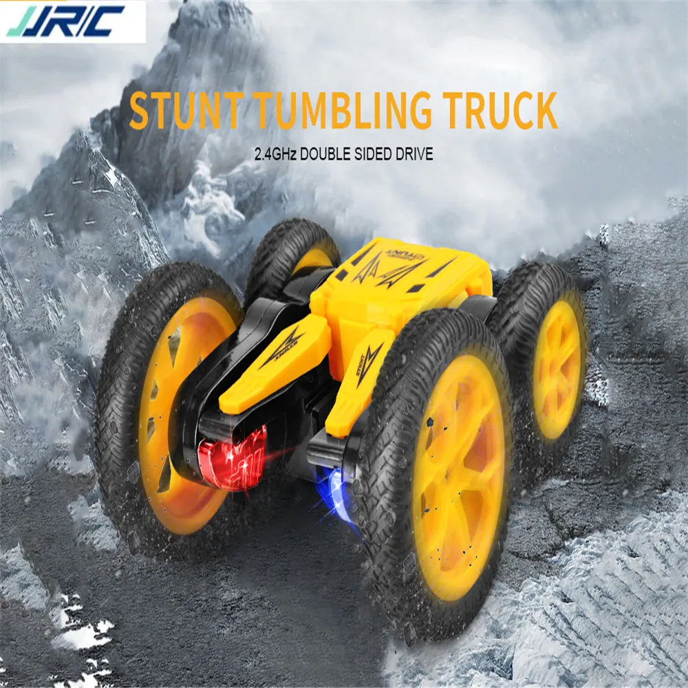 JJRC Q71 RC автомобили 2 4G двусторонний привод каскадер автомобиль RTR 360 градусов
