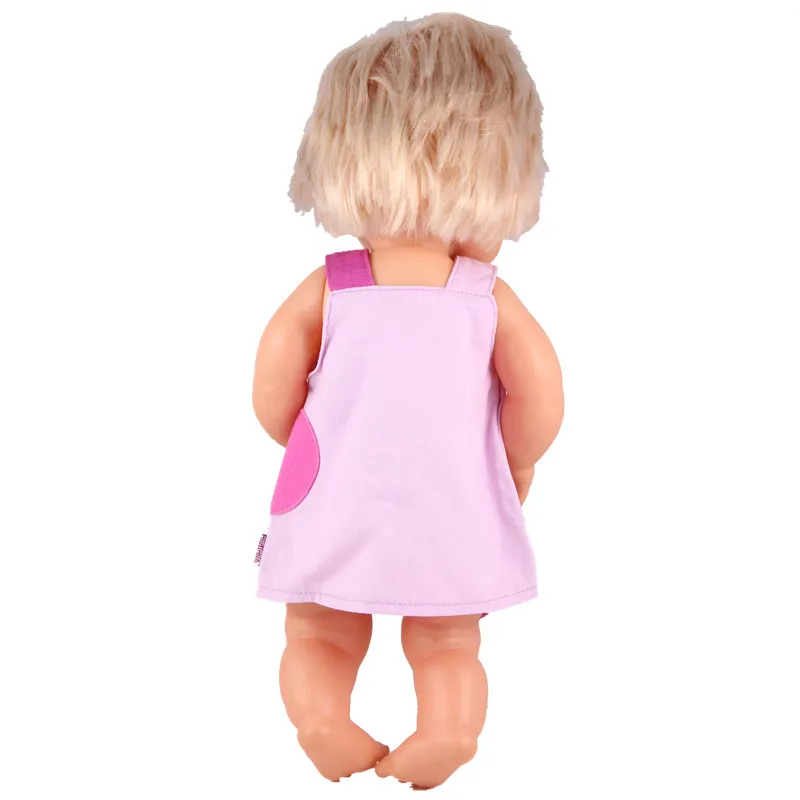 Одежда для кукол размер 41 см Nenuco Doll y su Hermanita Ropa большая круглая заплатка платье на