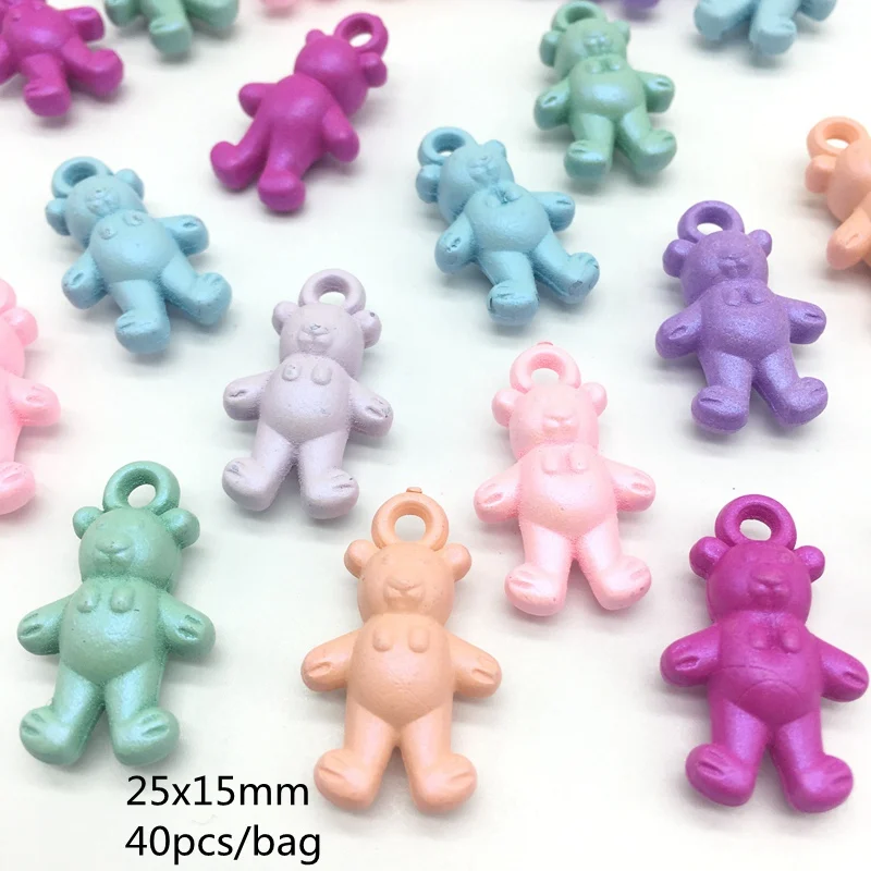Meideheng Acrlic colorful bear DIY бисер цветная интрига для изготовления украшений вручную