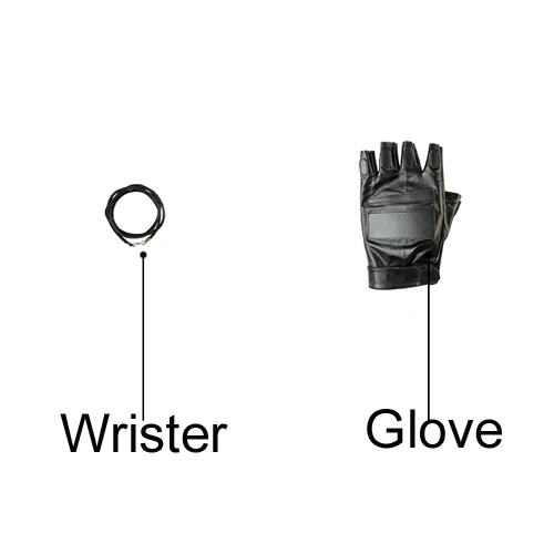 Glove and Wrister Игра DMC5 Nero, для косплея костюм перчатки на Хэллоуин реквизит Косплэй ing Охотник чехлы для телефонов Nero полный костюм Индивидуальный заказ DMC 5 чехлы для телефонов Nero наряд пальто куртка - Цвет: Glove and Wrister