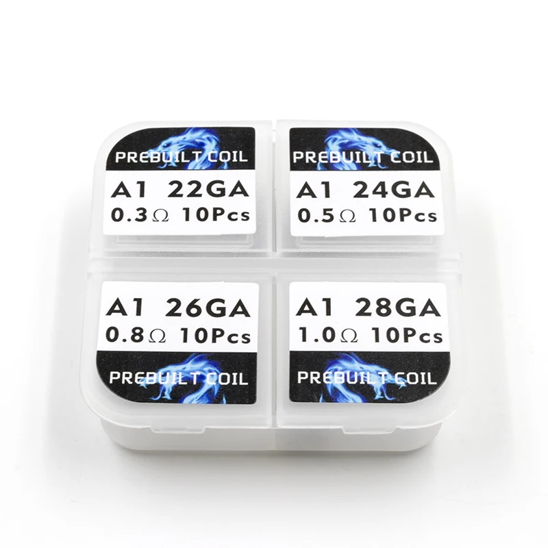 4 в 1 ewinvape готовые катушки Клэптон Провода 22/24/26/28ga нагрева для E сигареты diy РБА RDA