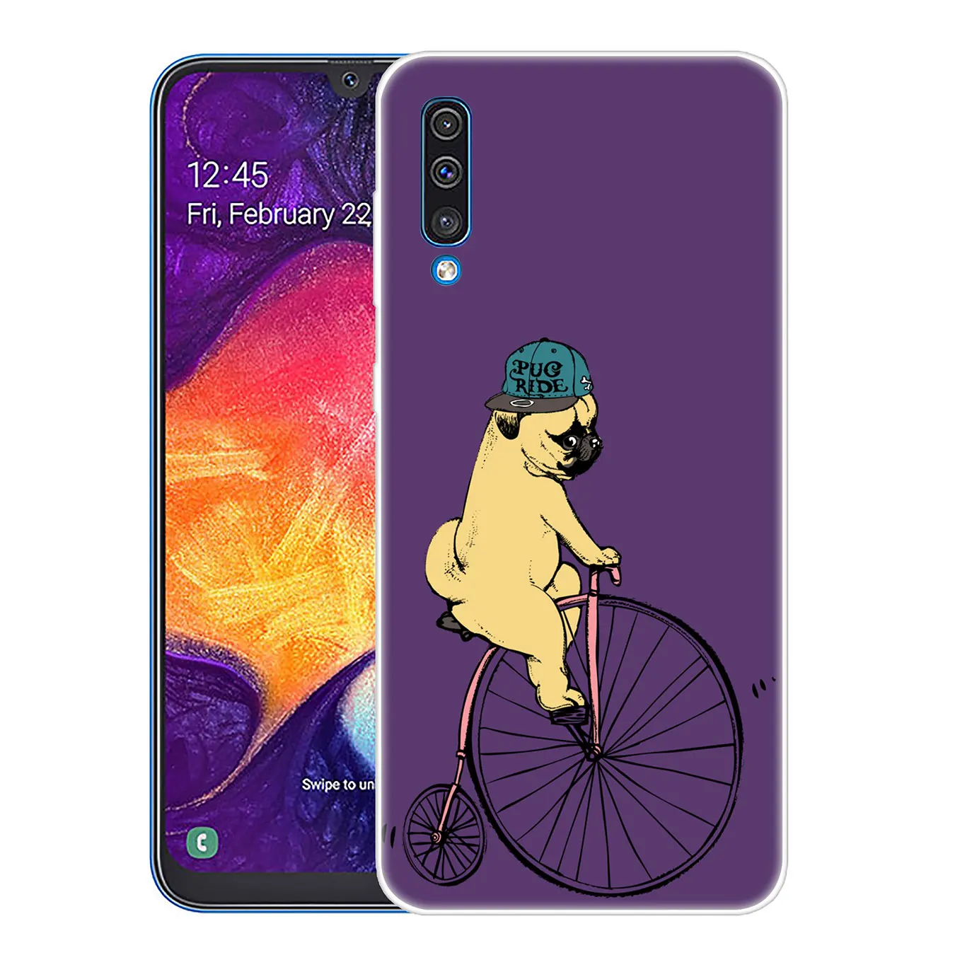 11 Lavaza Мопс видел вещи собака ездить Бабочка Арт Жесткий Чехол для samsung Galaxy A70 A60 A50 A40 A30 A20 A10 M10 M20 M30 M40 A20e - Цвет: 11