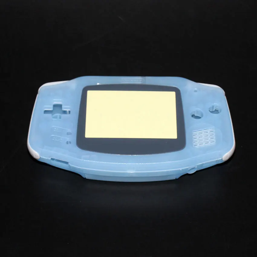 Luminous-Blue ChengHaoRan светящийся корпус Корпус чехол Замена для Gameboy Advance для игровой консоли GBA с винтами на кнопках - Цвет: Luminous-Blue