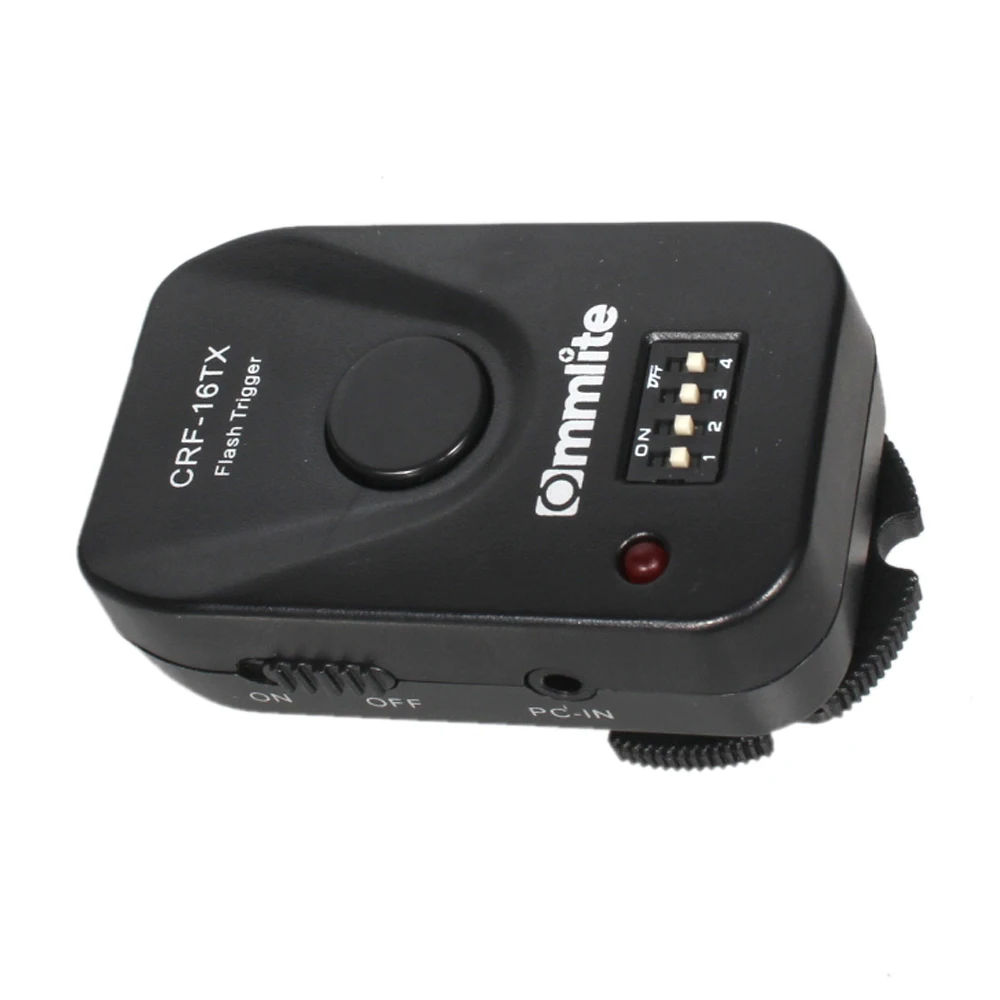 Горячая Commlite беспроводной 16 канальный радио Flash Trigger комплект для Strobes 1