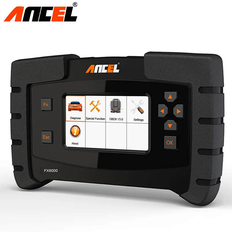 Автомобильный диагностический сканер Ancel FX6000 OBD2 инструмент для полной