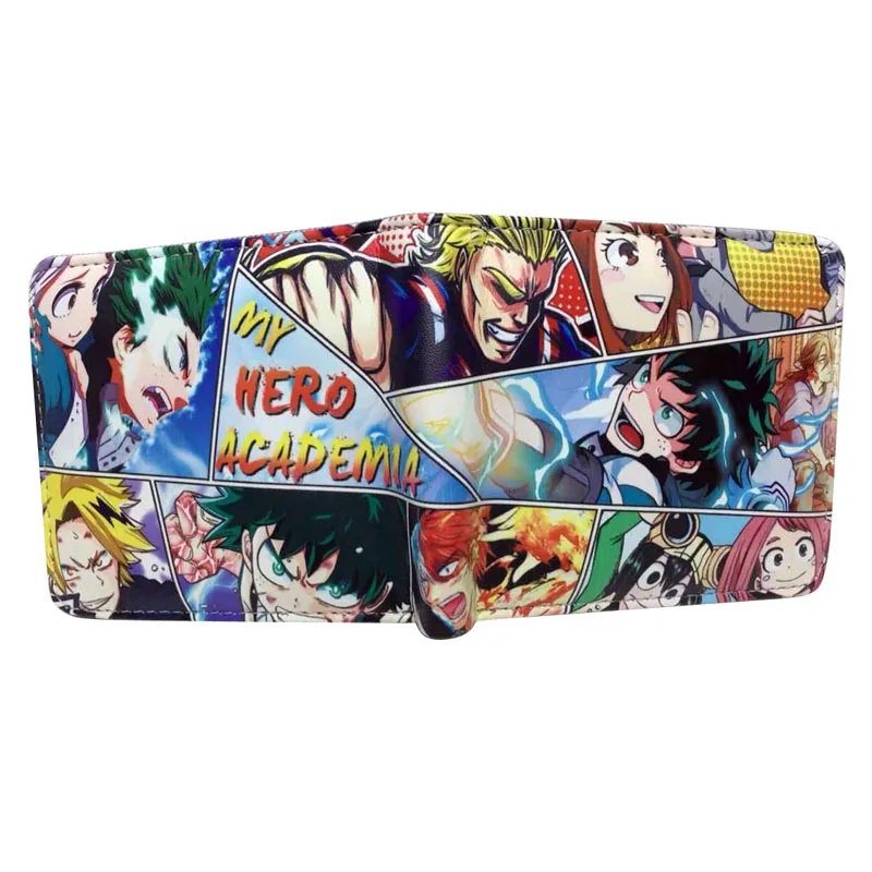 Кошелек для косплея из аниме my hero academy складной короткий кошелек с держателем
