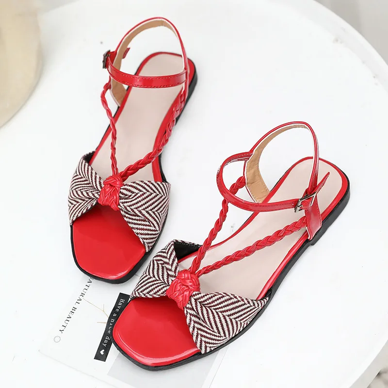 

Summer 2019 Women Sandals Fashion Flat Sandals Women Shoes Bohemia Style Female Sandalias Comfort Sandals Women