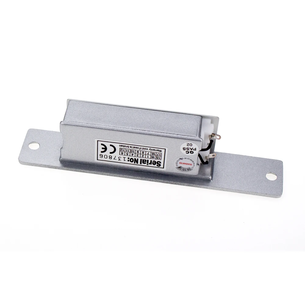 Open when power off 12V DC Fail Safe NC/NO Narrow-type Door Electric Strike Lock For Access Control Power Locks | Безопасность и