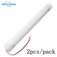 mictuning 13 5 rv led interior dome light bar 3 5w automotive interior white ceiling lamps w onoff switch for van lorry truck