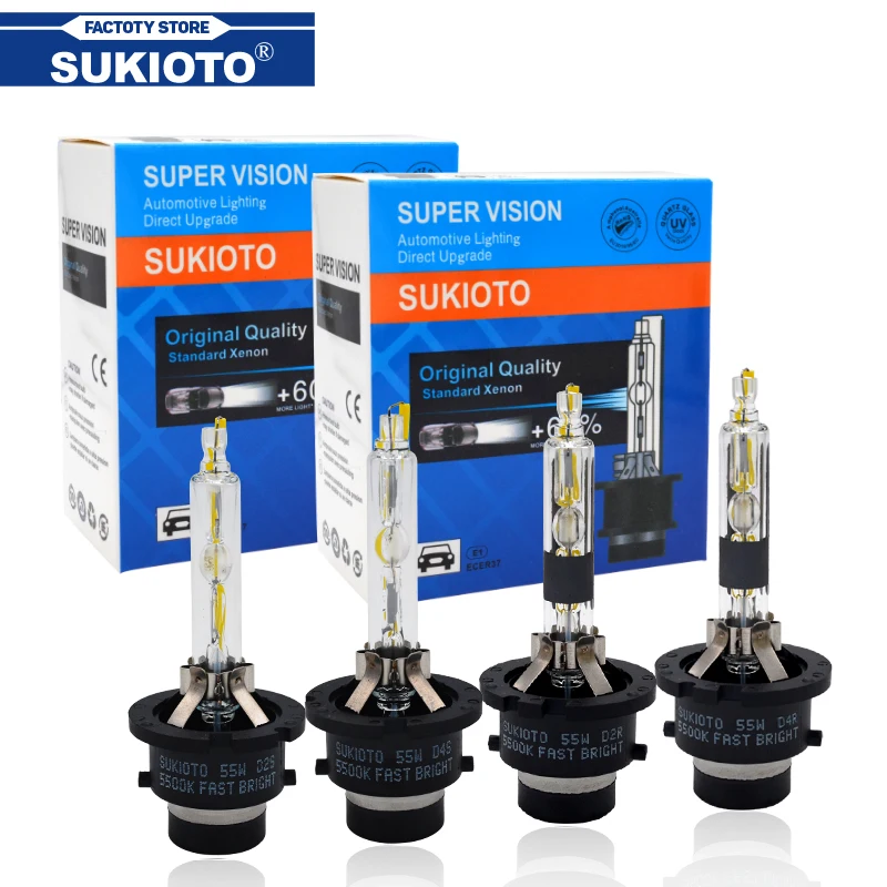 2 шт. Ксеноновые D2R 85126 55 Вт D2S hid лампы проектора 85122 5500K D4S 42402 D4R Автомобильная фара