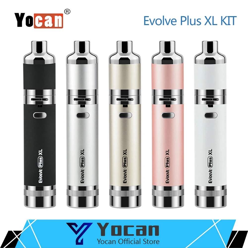 Оригинальный комплект Yocan Evolve Plus XL AIO встроенный аккумулятор 1400 мАч набор ручек