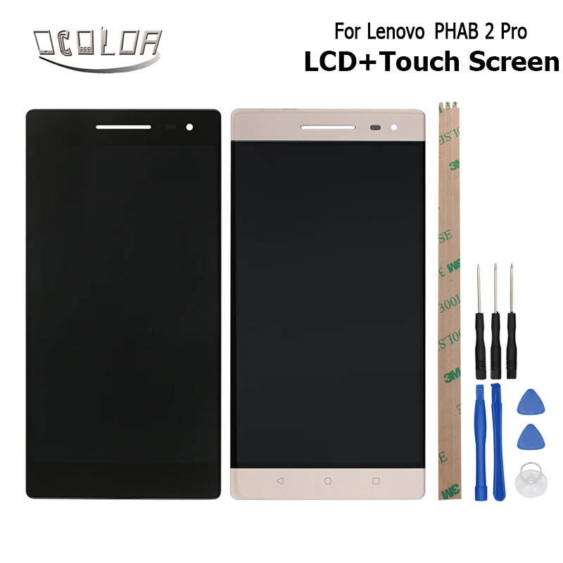 Ocolor для lenovo PHAB 2 Pro ЖК дисплей + сенсорный экран дигитайзер сборка Замена PHAB2