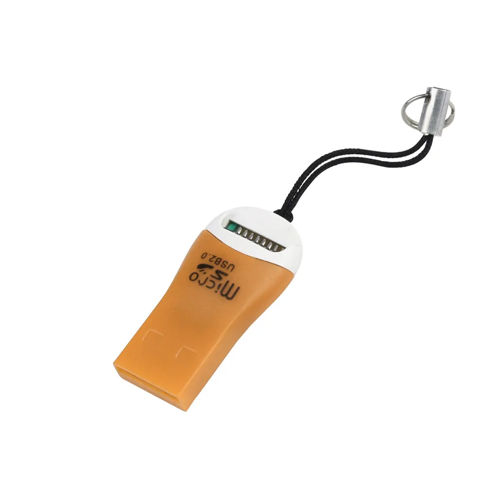 Malloom высокоскоростной USB 2,0 Mini Micro SD T-Flash TF M2 Устройство для чтения карт памяти для ПК ноутбука