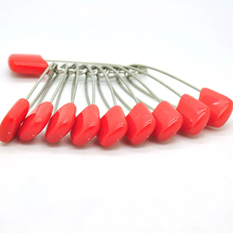 Цветные 10 шт 40 мм серебряные булавки для безопасности ювелирных изделий