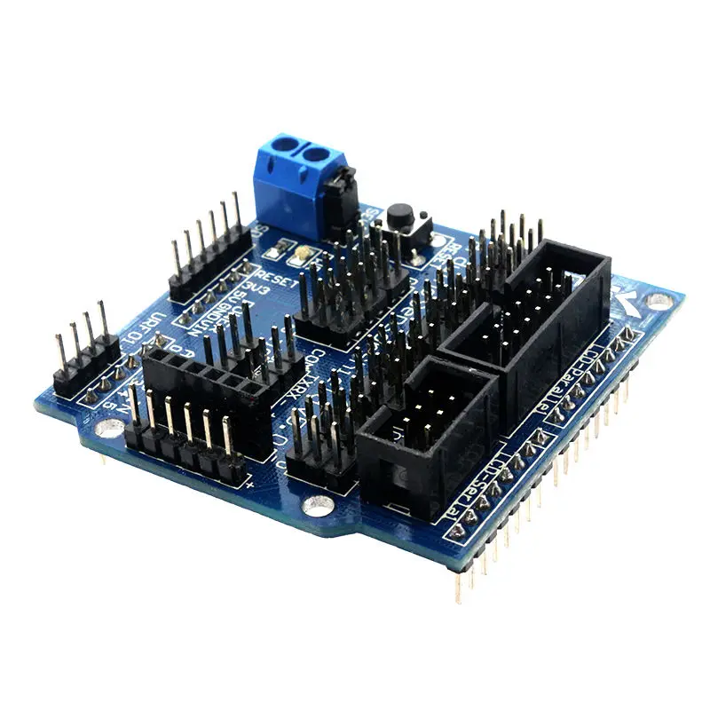 Glyduino сенсорный Щит V5.0 Плата расширения датчика для Arduino электронные строительные