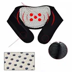 Профессиональный шейный пояс турмалиновый самонагревающийся магнитный терапевтический шейный пояс Бандаж для облегчения боли шейный позвонок Защита здоровья