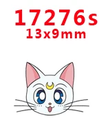 17276s 30 шт мультфильм персонаж плоское украшение из смолы PR 17262s - Цвет: 17276s