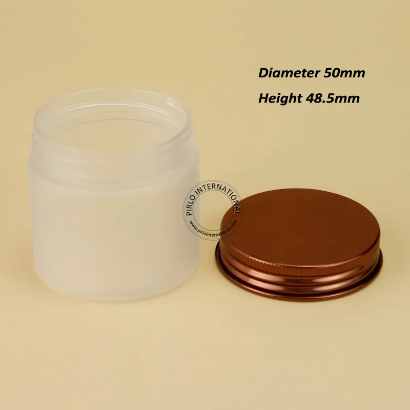 30PCS/Lot Promotion New Arrival 50g Empty Frosted Plastic Jar Cosmetic Container For Cream Facial Mask Body Lotion Vial | Красота и