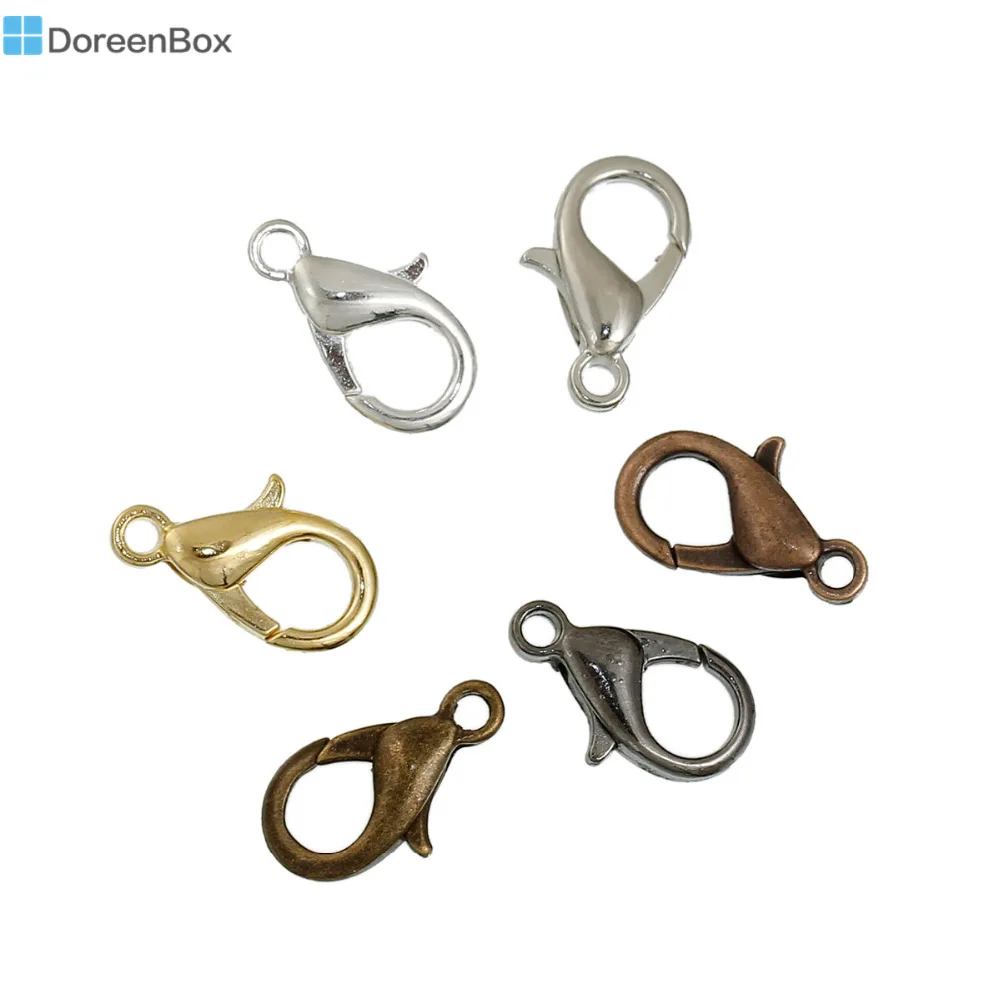 

Doreen Box цинк на основе сплава Омаров застежка результаты смешанные 14 мм (4/8 ") x 7 мм (2/8"), 60 шт