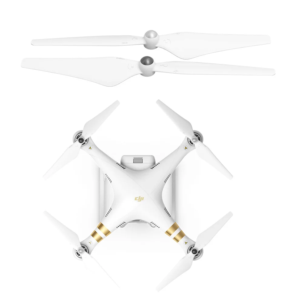 1 пара пластик 9450 самозатягивающийся Пропеллер для DJI Phantom 3 реквизит 2