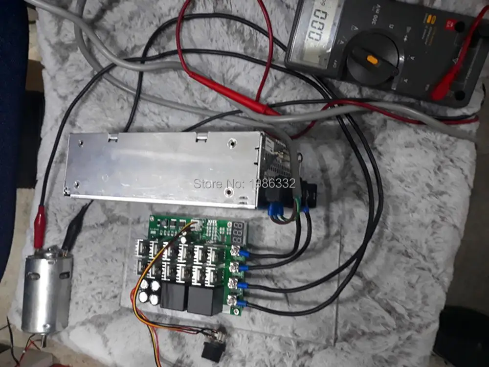 WS16 DC 10 55V 12V 24V 36V 48V 100A контроллер скорости двигателя PWM HHO RC выключатель обратного