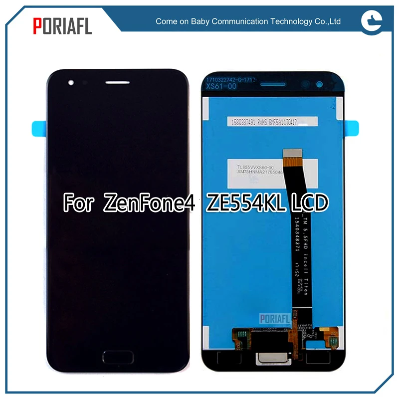 ЖК-дисплей с рамкой и дигитайзером в сборе для ASUS Zenfone 4 ZE554KL сменный экран ZenFone Z01KD |