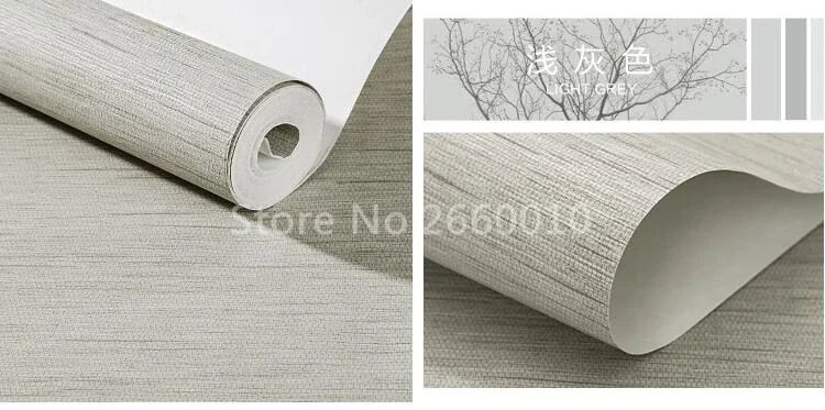 

Luxury Modern Minimalist Creative flax Solid Color Textured Wallpaper For Walls Decor Brand 3D Wallpaper Roll papel de parede