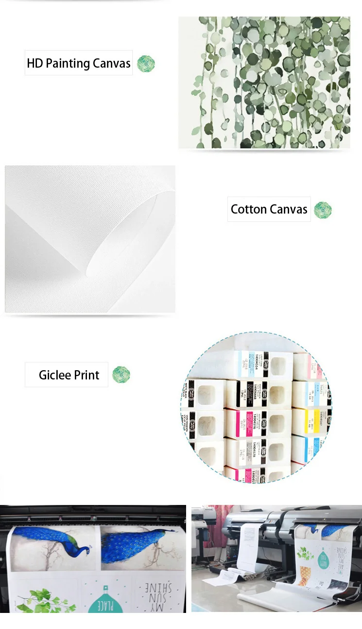 

Nordic Decoration Wall Pictures For Living Room Cuadros Green Forest Wall Art Canvas Painting Posters And Prints No Poster Frame