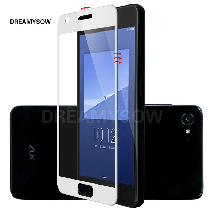 HD 2.5D полное покрытие закаленное стекло для Lenovo ZUK Z2 Pro экран Protcetor K6 K8 note S5 Z5
