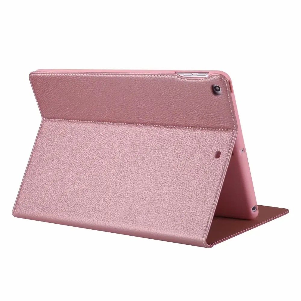 Чехол из натуральной воловьей кожи для нового ipad 9 7 2017 2018 Силиконовый ТПУ чехол