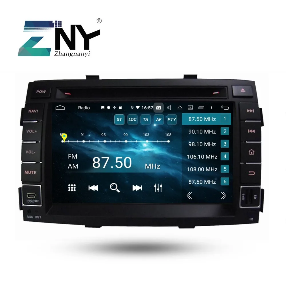 7 &quotHD Android 9 0 автомобильный DVD для Kia Sorento 2009 2010 2011 2012 Авто Радио FM стерео WiFi DSP