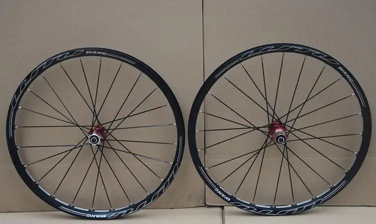CNC 4 bearings hubs 7/8/9/10 gear cassette 24 Holes alloy MTB wheels 26 inch For 21/24/27/30 speed 26er | Спорт и развлечения