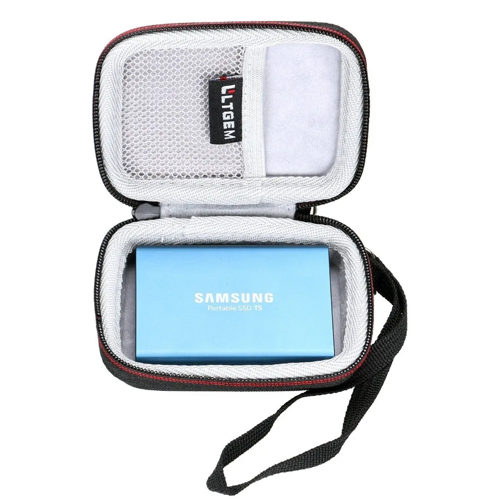 Дорожный Чехол LTGEM для Samsung T5/T3/T1 250 ГБ 500 Гб ТБ внешний твердотельный накопитель USB 3